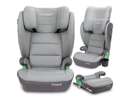 Autosedačka WESTON i-Size 100–150 cm ISOFIX – světle šedá