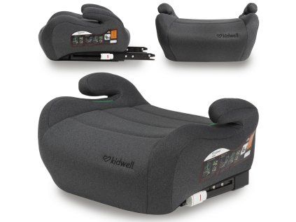 Autosedačka OVAN i-Size ISOFIX – podsedák – šedá