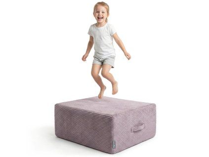 Pěnová trampolína RIBBI – fialová