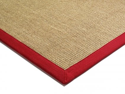 asiatic SISAL RED LINEN