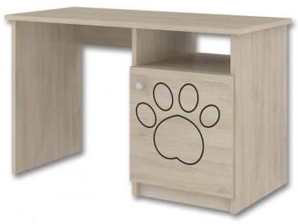 Dětský psací stůl LUX s výřezem PEJSEK