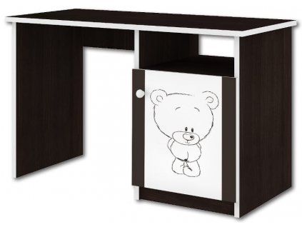 Dětský psací stůl LUX FILIP HNĚDÝ MEDVÍDEK