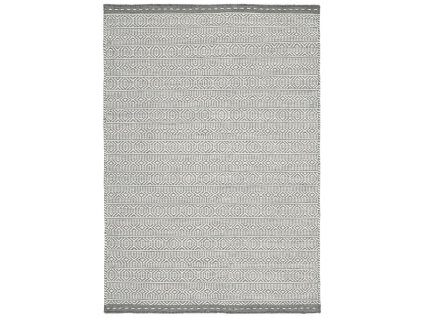 KNOX REVERSIBLE WOOL DHURRY GREY