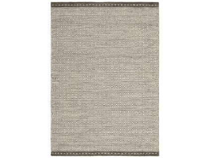 KNOX REVERSIBLE WOOL DHURRY TAUPE