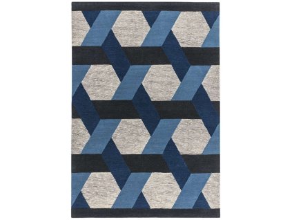 camden rug blue