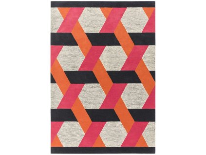 camden rug orange