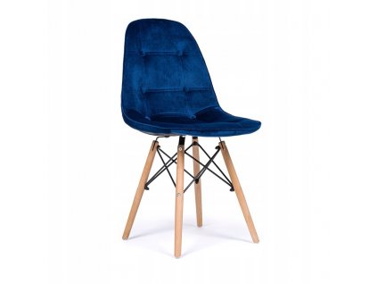 Skandinávská židle LYON Modrá