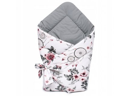 Oboustranná zavinovačka pro miminka 80x80 cm, vzor 611
