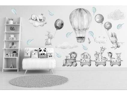 SAMOLEPKA ZVÍŘATA VE VLAKU 16