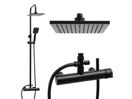 Sprchová souprava ARCHE černá