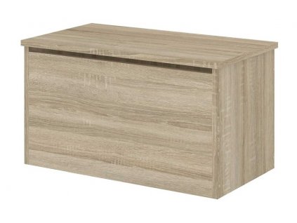 Dětská truhla na hračky lux světlý dub