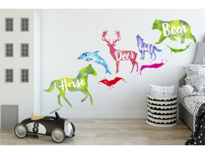 Samolepka zvířata 37