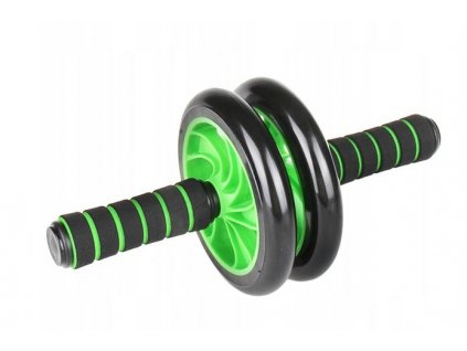 Posilovací kolečko - černé-zelené