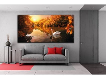 Obraz na plátně podzim, vzor 41234