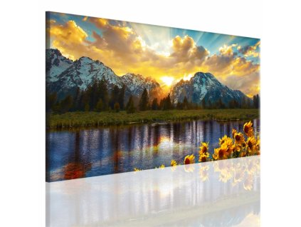 Obraz na plátně hory, vzor 15088