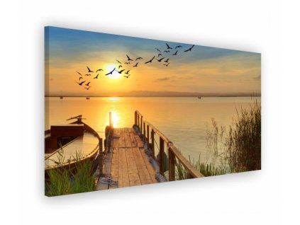 Obraz na plátně jezero, vzor 20163