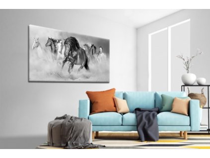 Obraz na plátně kůň, vzor 15075