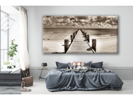 Obraz na plátně pláž, vzor 41447