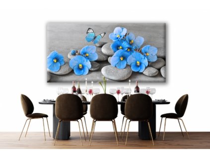 Obraz na plátně květiny, vzor 41446