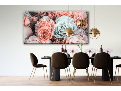 Obraz na plátně květiny, vzor 41438