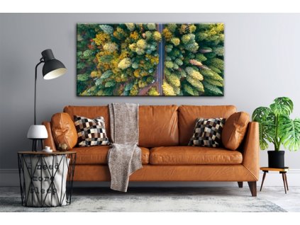 Obraz na plátně les, vzor 41366