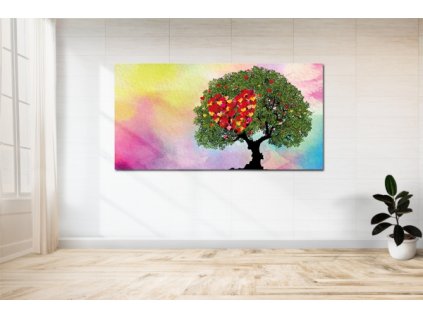 Obraz na plátně strom, vzor 5149