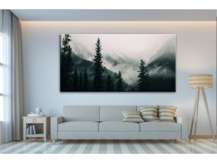 Obraz na plátně les, vzor 41364