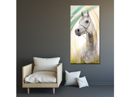 Obraz na plátně kůň, vzor 12988