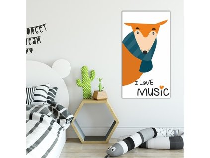 Obraz na plátně liška, vzor 17970