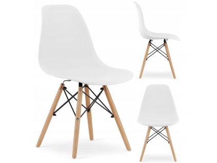 Designová židle MASSIMO bílá