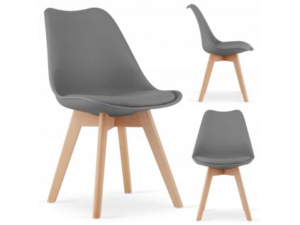 Designová židle ALTO tmavě šedá