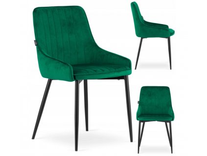 Designová židle VICENZA GREEN zelená