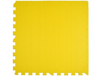 Pěnový koberec MAXI COLOR 1 ks 62x62x1 cm žlutá