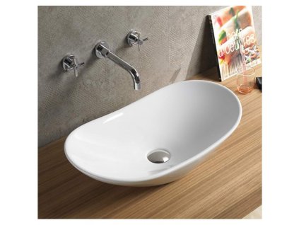 Keramické umyvadlo DIVIO MEXEN GABI bílá