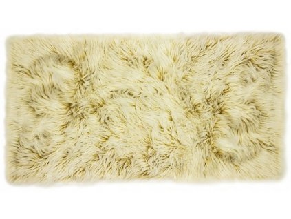 Shaggy koberec OMBRE - Hořčicově žlutý