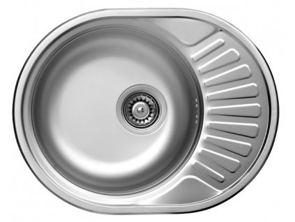Kuchyňský nerezový dřez s odkapem, vzor 011