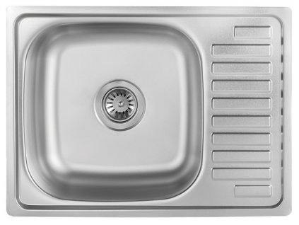 Kuchyňský nerezový dřez s odkapem, vzor 016