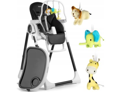 Jídelní židlička černá, vzor 7190-7250