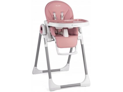 Jídelní židlička MISMI růžová