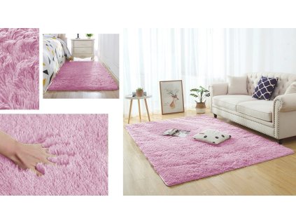 Plyšový koberec - Pink Panther