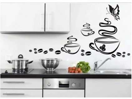 Samolepka kuchyně, vzor 1238