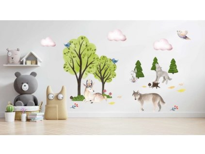 Samolepka zvířata 44