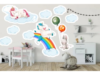 Samolepka jednorožci 17