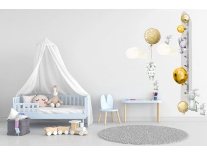 Samolepka metr balóny 12