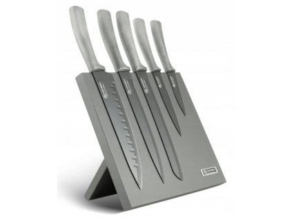 Sada 5 kuchyňských nožů s magnetickým proužkem