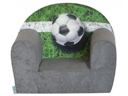Dětské plyšové křesílko míč