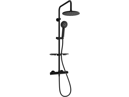 Sprchová souprava DIVIO MEXEN s termostatickou baterií 17 - černá
