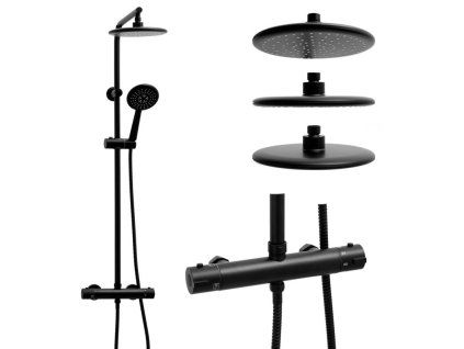Sprchová souprava FERRAN černá