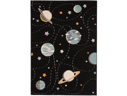 Koberec Divio Kids Rugs - KRJU12 - JUNO Multicolour/Black