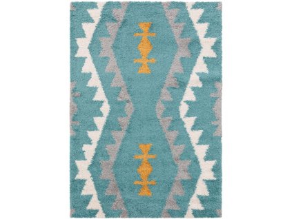 Koberec Divio Trends - TRSE06 - SELMA Cream/Turquoise